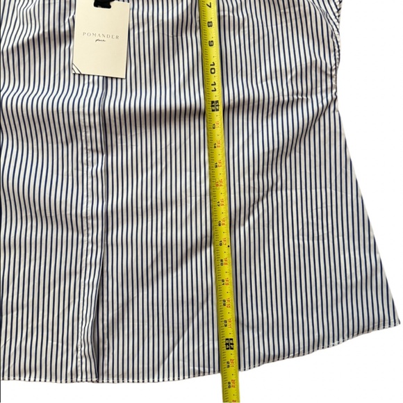 Pomander Place Blue Stripe Rae Blouse Women’s Small NWT – Sold by Tuckernuck - Picture 12 of 12